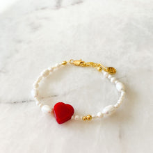 Load image into Gallery viewer, Wild at Heart Natural Pearl Bracelet