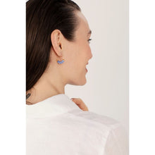 Load image into Gallery viewer, Big Blue Earrings