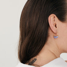 Load image into Gallery viewer, Big Blue Earrings
