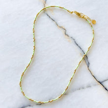 Load image into Gallery viewer, Colour Therapy I Lime Necklace