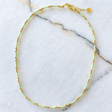 Load image into Gallery viewer, Colour Therapy I Lime Necklace