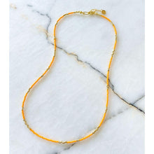 Load image into Gallery viewer, Colour Therapy I Tangerine Necklace