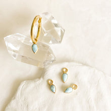 Load image into Gallery viewer, Dependable Larimar Earring Charm