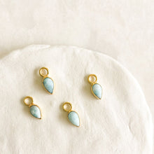 Load image into Gallery viewer, Dependable Larimar Earring Charm