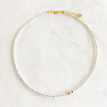 Load image into Gallery viewer, Flamingos in My Glass Necklace