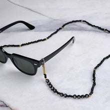 Load image into Gallery viewer, Personalised Heart of Gold Eyeglass Chain