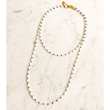 Load image into Gallery viewer, High Tide Coral & Lapis Lazuli Necklace