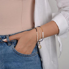 Load image into Gallery viewer, Callie Baroque Pearl & Coral Bracelet