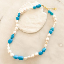 Load image into Gallery viewer, Mediterranean Blue Necklace