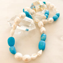 Load image into Gallery viewer, Mediterranean Blue Necklace