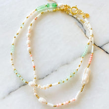 Load image into Gallery viewer, Noa Natural Pearl Coral Necklace