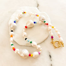 Load image into Gallery viewer, Olivia Baroque Pearl Necklace