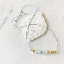 Load image into Gallery viewer, Serenity of Being Aquamarine Bracelet