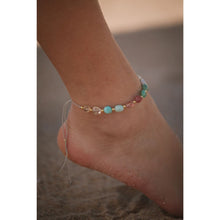 Load image into Gallery viewer, Sirene Natural Stone Anklet

