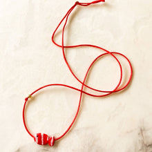 Load image into Gallery viewer, Red String No.6 Red Fish Necklace
