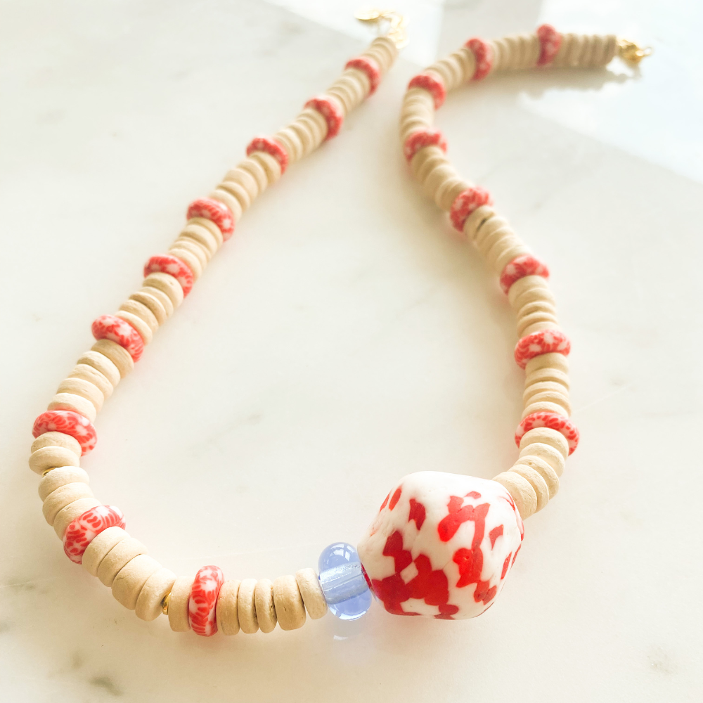 Red Dot Necklace