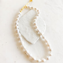 Load image into Gallery viewer, 30 SPF Necklace | Mini Baroque Pearl
