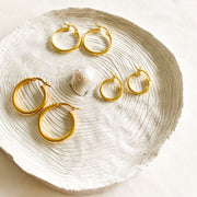 Aura Hoops 925 Sterling Silver Earrings