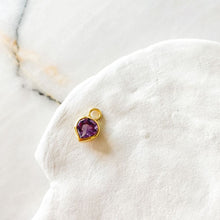 Load image into Gallery viewer, Independent Amethyst Earring Charm I Limited Edition
