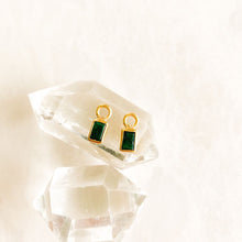 Load image into Gallery viewer, Believer Emerald Earring Charm
