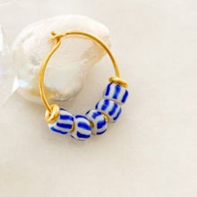 Load image into Gallery viewer, Big Blue Earrings
