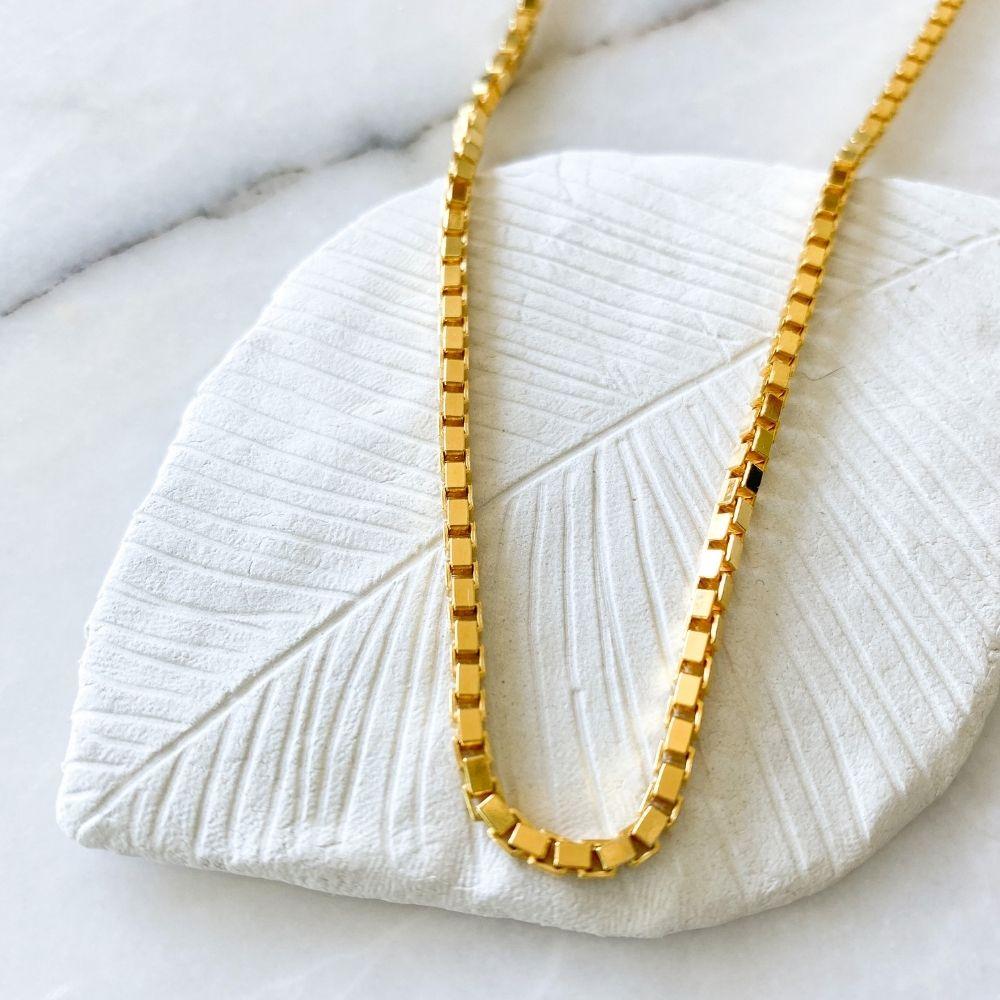 Blanc Silver Chain Necklace