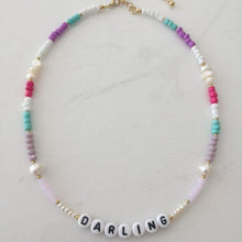 Load image into Gallery viewer, Personalised Darling Natural Pearl Necklace

