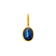 Load image into Gallery viewer, Egg Kyanite Charm
