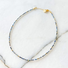 Load image into Gallery viewer, Faiza Sodalite Silver Necklace
