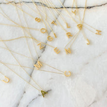 Load image into Gallery viewer, Alphabet Silver Chain Necklace | N
