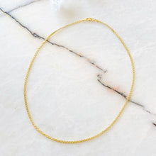 Load image into Gallery viewer, Zanzibar Silver Chain Necklace
