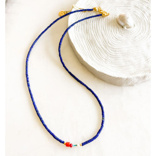 COAI-Jewelry-Set-925-Sterling-Silver-Lapis-Lazuli-Stone-Earrings-Necklace -Set