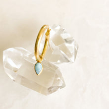 Load image into Gallery viewer, Dependable Larimar Earring Charm
