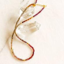 Load image into Gallery viewer, Ginger Spice Sapphire Necklace | Limited Edition
