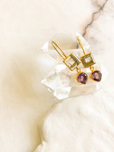 Load image into Gallery viewer, Glorious Optimism Amethyst Earrings I Limited Edition
