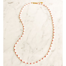 Load image into Gallery viewer, Golden Sands Coral Necklace
