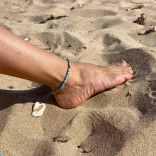 Load image into Gallery viewer, Leyla Turquoise &amp; Coral Anklet

