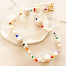 Load image into Gallery viewer, Olivia Baroque Pearl Necklace
