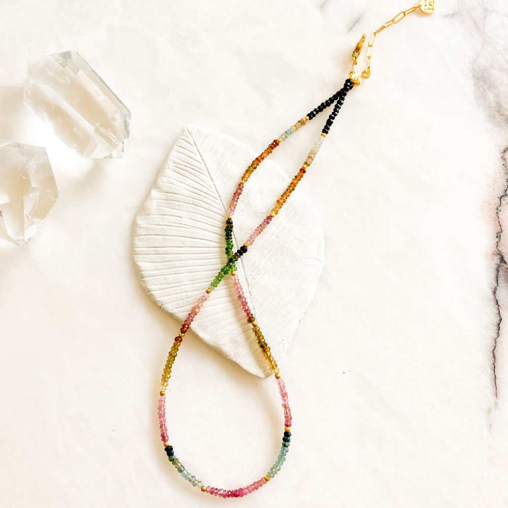 Persephone's Sister Tourmaline Necklace | Limited Edition